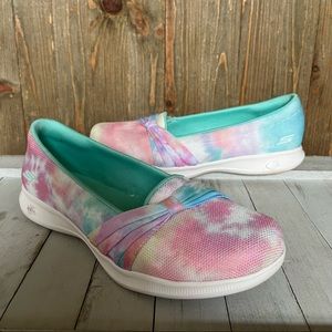 Women’s Skechers  Air 5 Gen Goga Mat Slip On Shoes Size 8.5 Multi Color